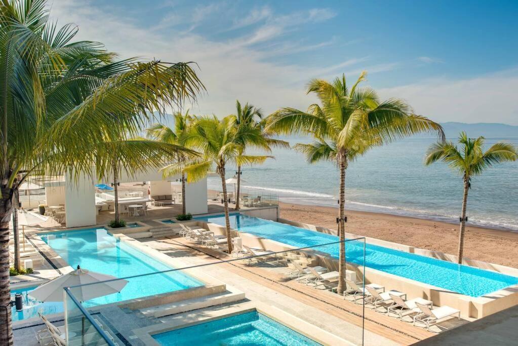 Harbor 3008 Amazing Beach Front Condo By Moikkarentals Puerto Vallarta Luaran gambar