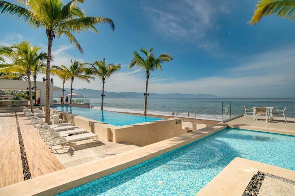 Harbor 3008 Amazing Beach Front Condo By Moikkarentals Puerto Vallarta Luaran gambar