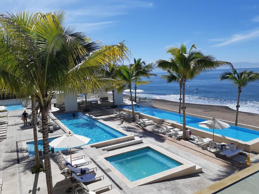Harbor 3008 Amazing Beach Front Condo By Moikkarentals Puerto Vallarta Luaran gambar